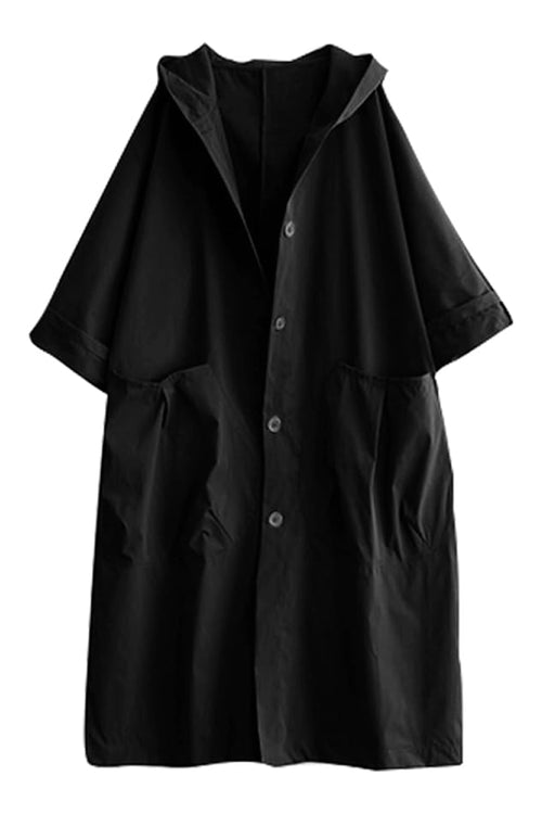 Einheitsgröße Oversized Wasserabweisende Windjacke