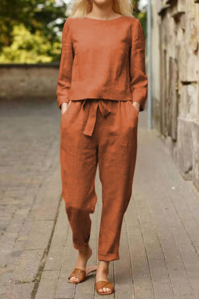 Baumwoll-Leinen Monochrom Capsule