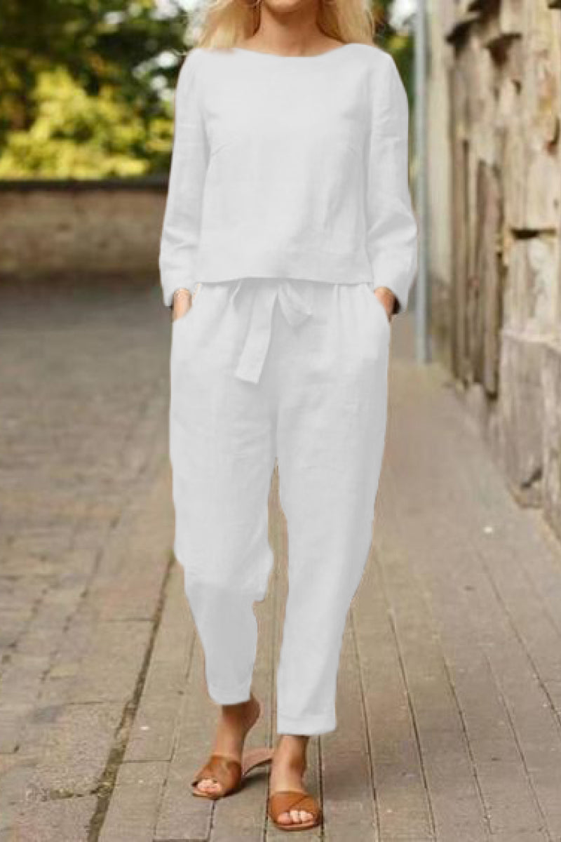 Baumwoll-Leinen Monochrom Capsule