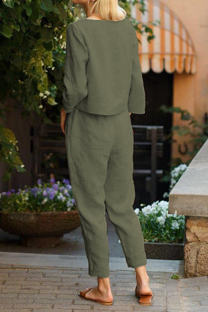Baumwoll-Leinen Monochrom Capsule