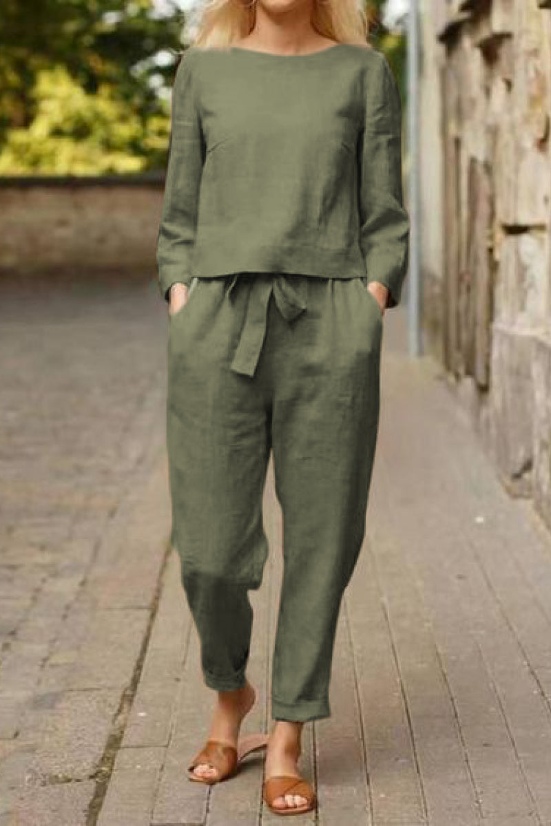 Baumwoll-Leinen Monochrom Capsule