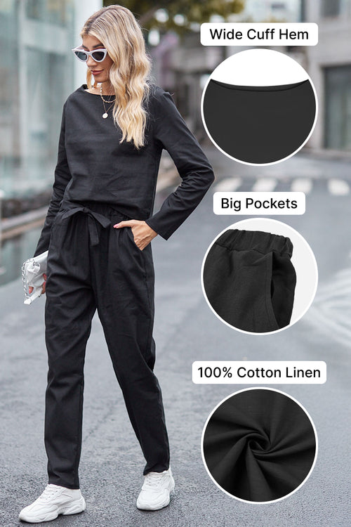 Baumwoll-Leinen Monochrom Capsule