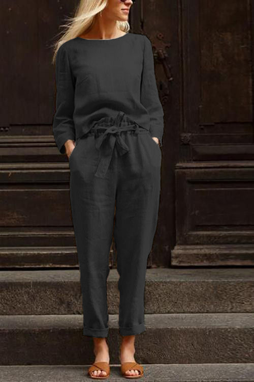 Baumwoll-Leinen Monochrom Capsule