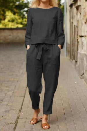 Baumwoll-Leinen Monochrom Capsule