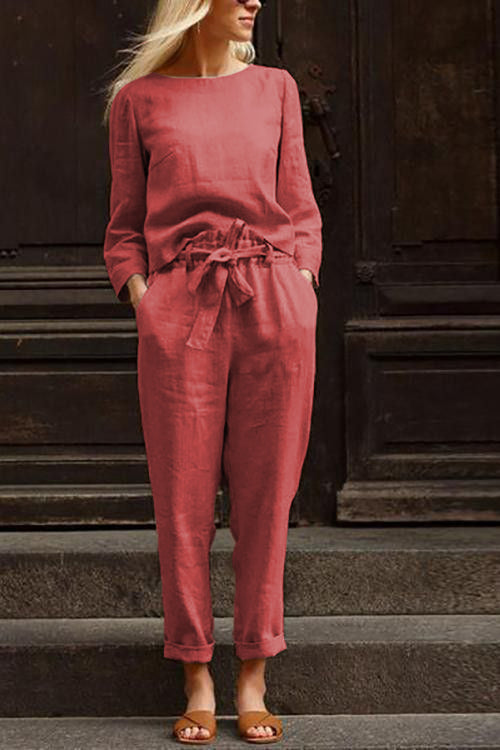 Baumwoll-Leinen Monochrom Capsule