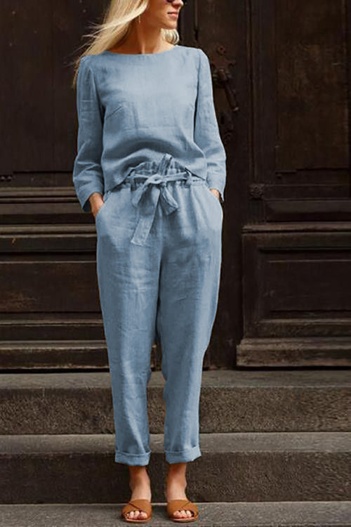 Baumwoll-Leinen Monochrom Capsule