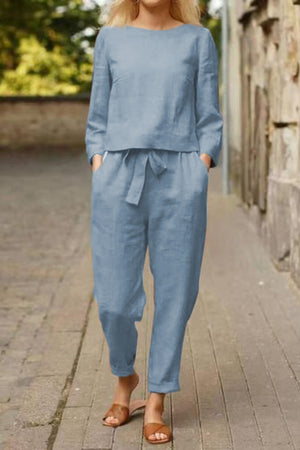 Baumwoll-Leinen Monochrom Capsule