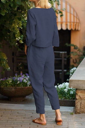 Baumwoll-Leinen Monochrom Capsule
