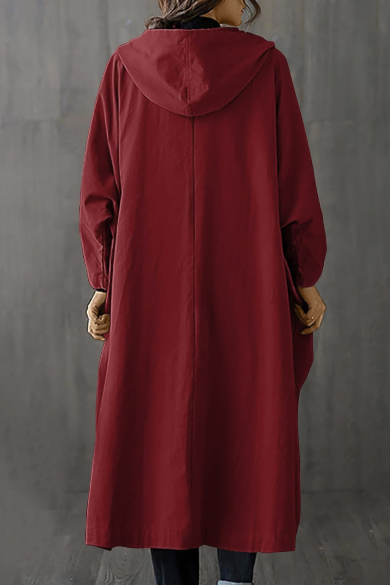 Einheitsgröße Oversized Wasserabweisende Windjacke