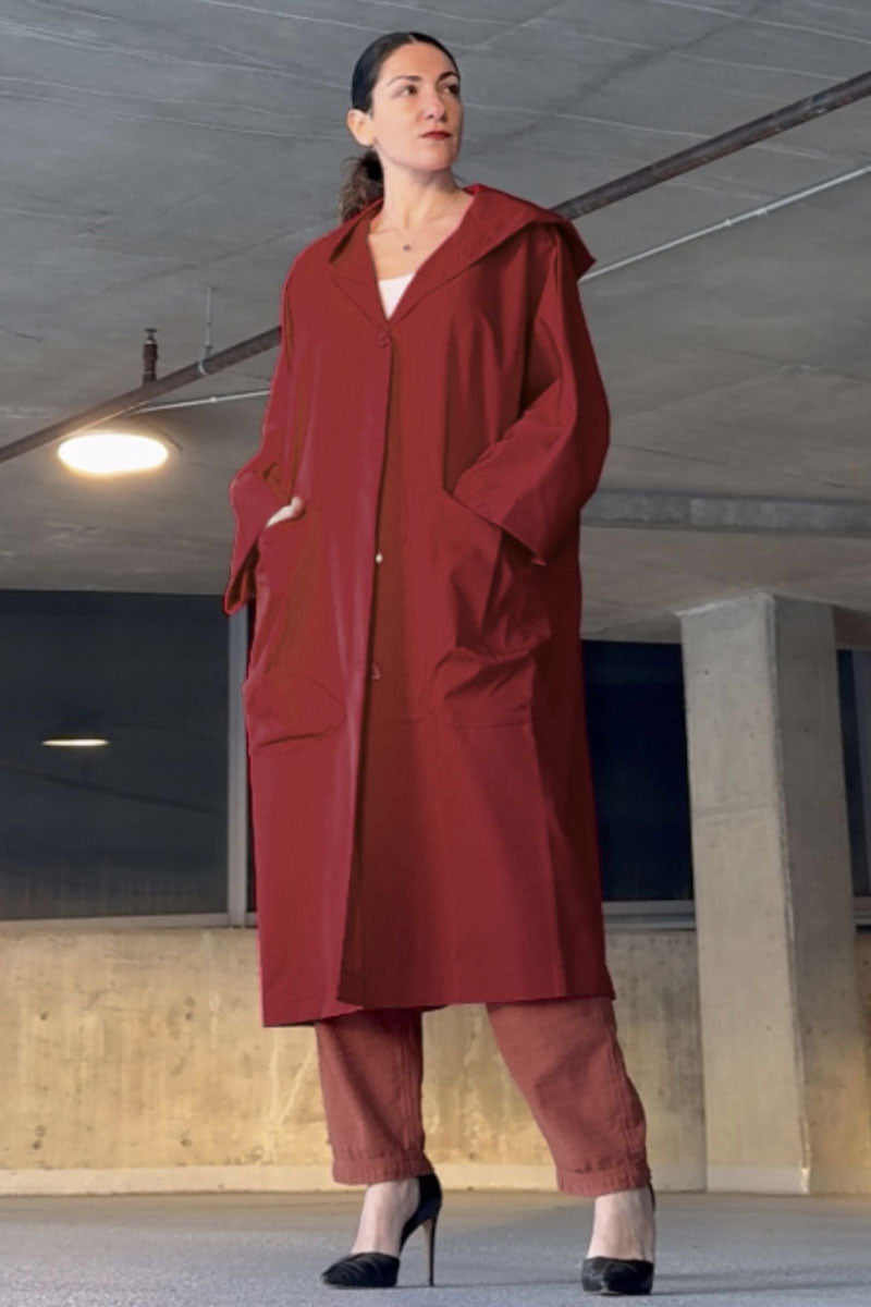 Einheitsgröße Oversized Wasserabweisende Windjacke