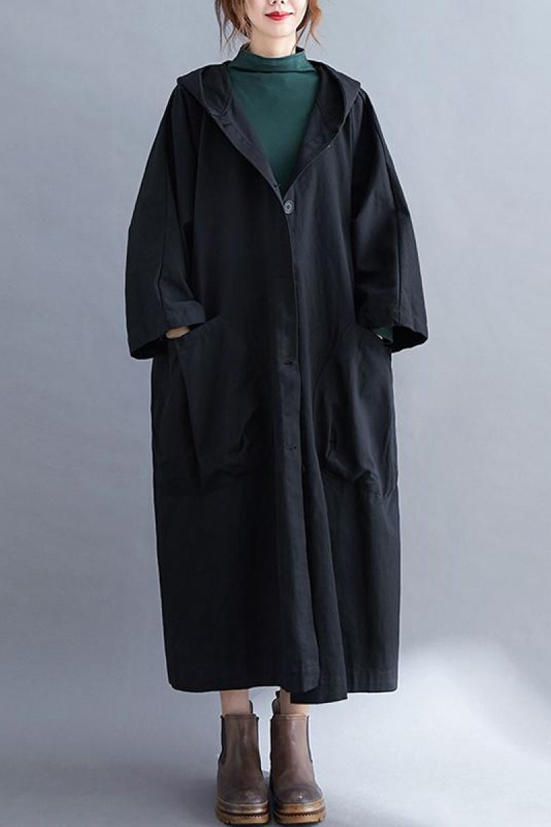 Einheitsgröße Oversized Wasserabweisende Windjacke