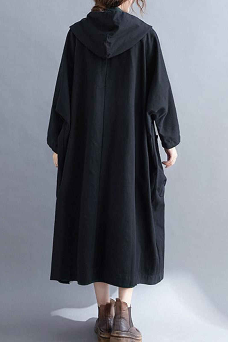 Einheitsgröße Oversized Wasserabweisende Windjacke