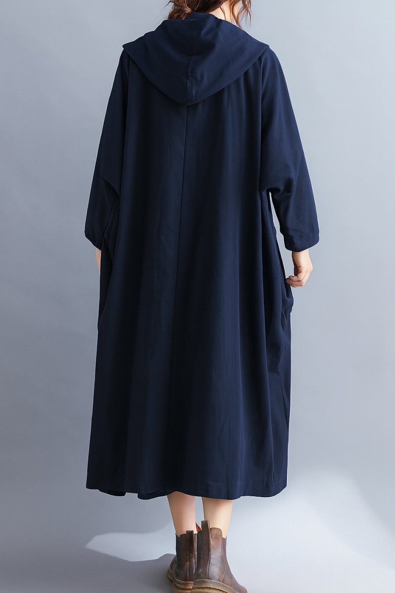 Einheitsgröße Oversized Wasserabweisende Windjacke