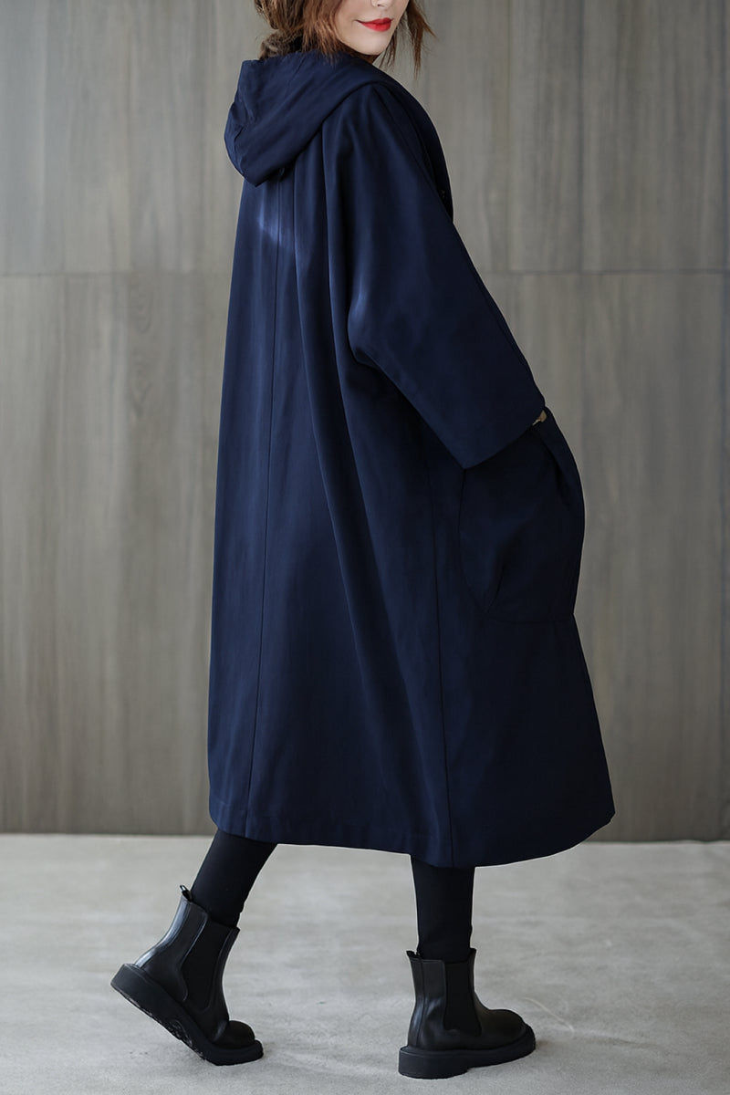 Einheitsgröße Oversized Wasserabweisende Windjacke