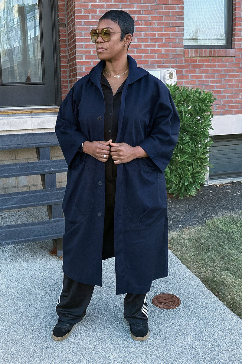 Einheitsgröße Oversized Wasserabweisende Windjacke