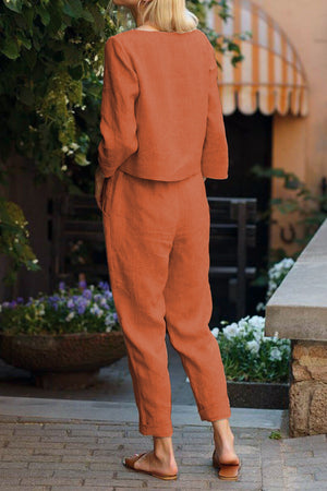 Baumwoll-Leinen Monochrom Capsule