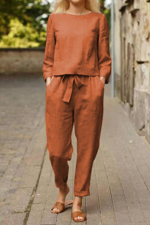 Baumwoll-Leinen Monochrom Capsule