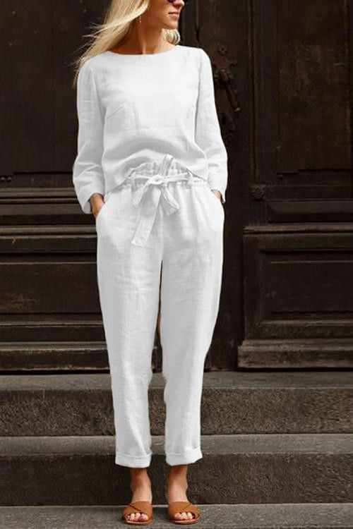 Baumwoll-Leinen Monochrom Capsule